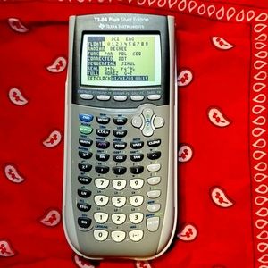 Ti-84 Plus Silver Edition *Texas Instruments* used like new!!